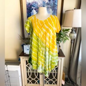 Young USA Women’s Embroidered Tunic - One Size - New with Tags